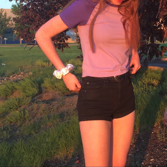 🍒3 for $12 - Bluenotes Two-tone Purple T-Shirt - Picture 2 of 5